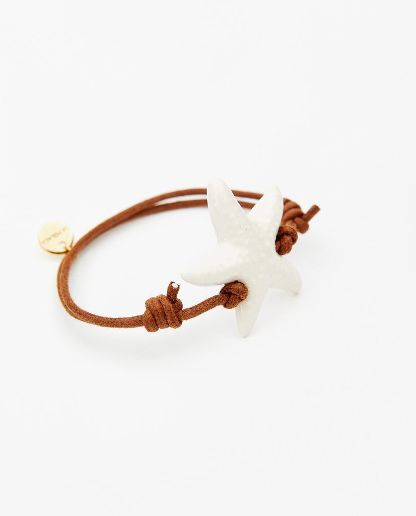 Pulsera ESTRELLA blanca G.