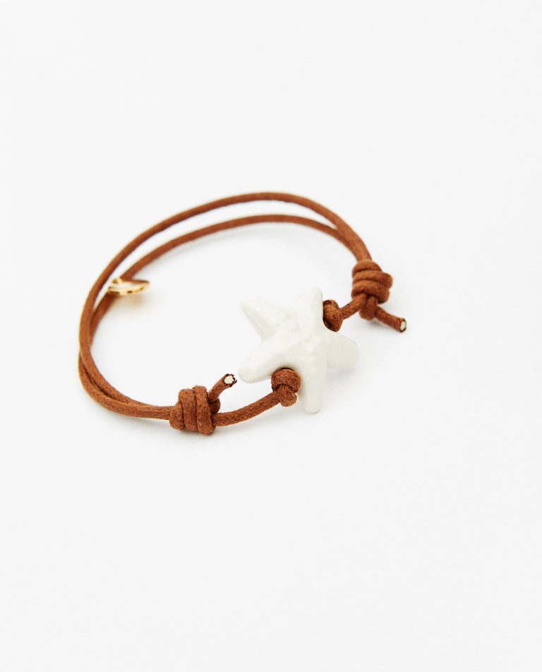 Pulsera ESTRELLA blanca P.