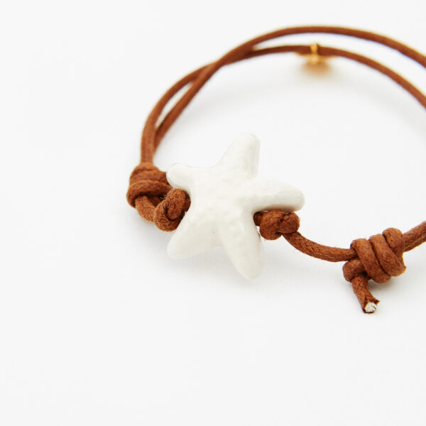Pulsera ESTRELLA blanca P.