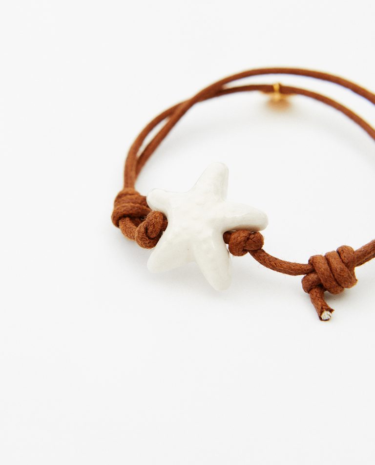 Pulsera ESTRELLA blanca P.