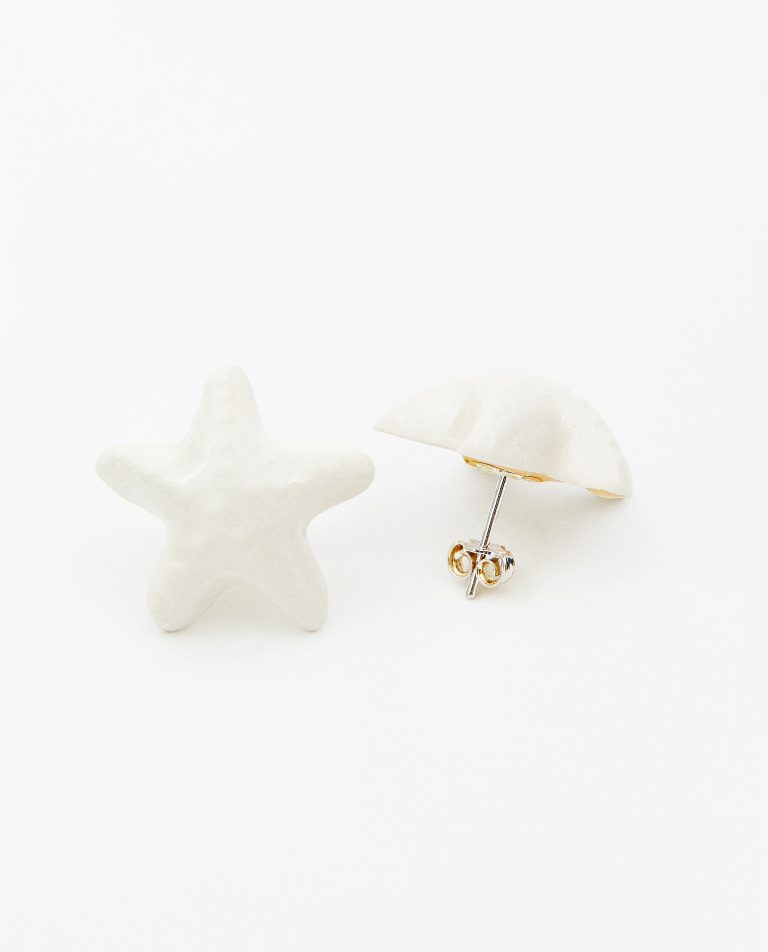 Pendientes MEDITERRÁNEO blancos