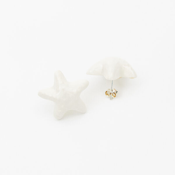 Pendientes MEDITERRÁNEO blancos