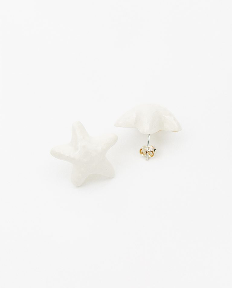 Pendientes MEDITERRÁNEO blancos