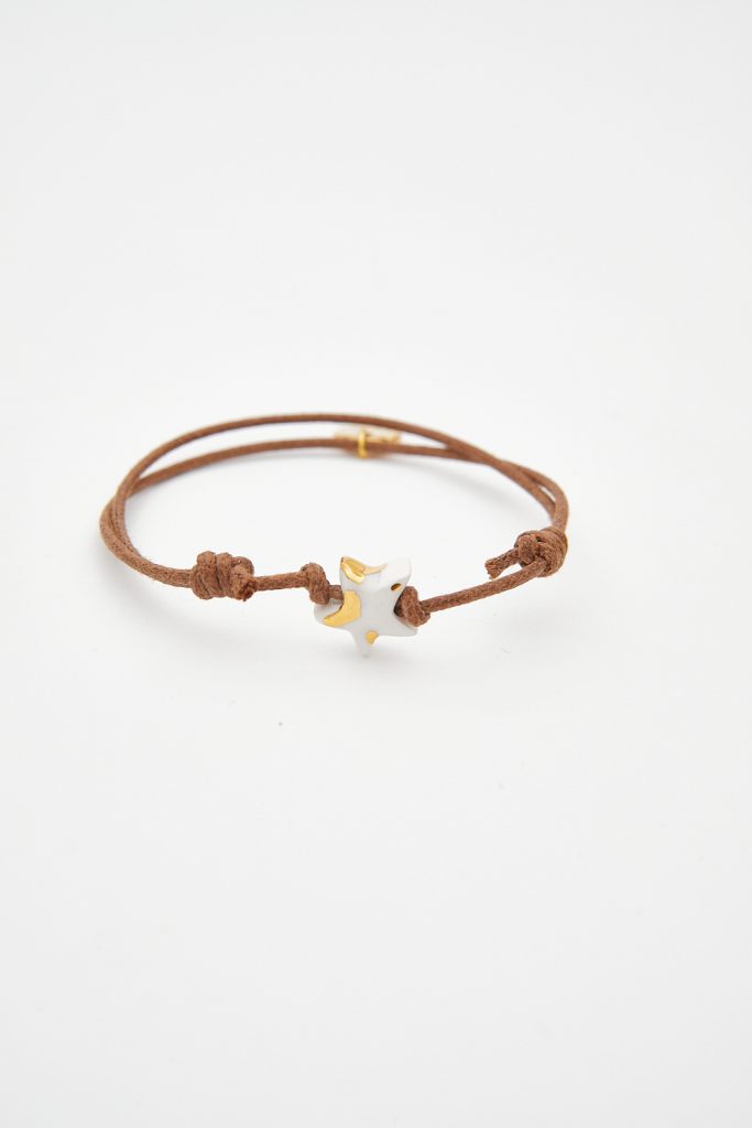 Detalle de PULSERA ESTRELLA CIELO de La Polaca