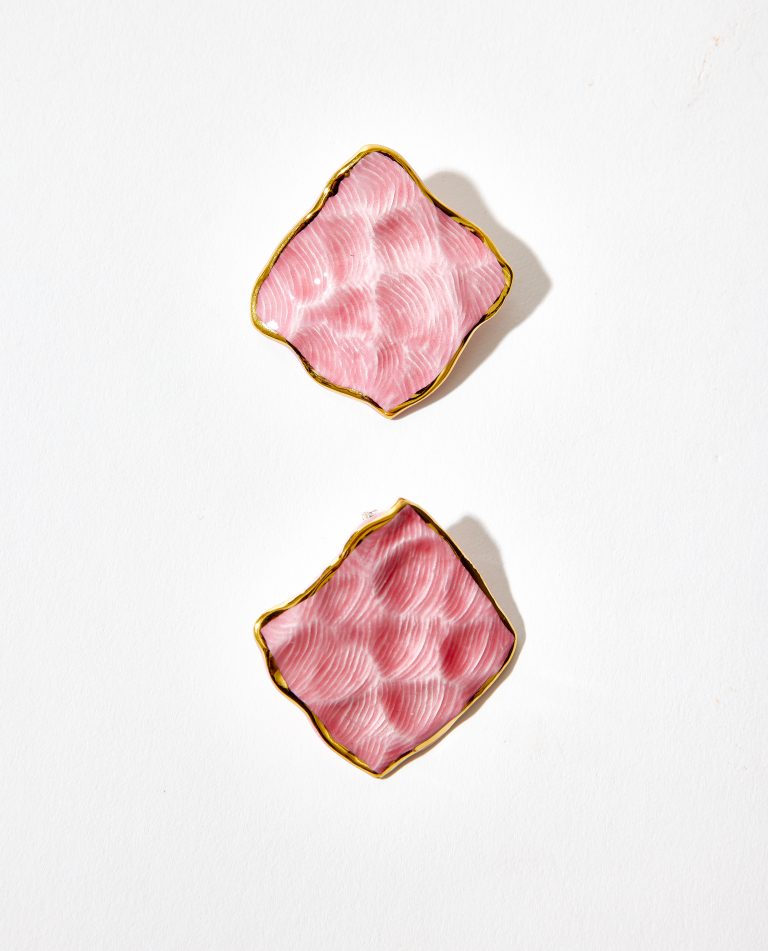 Pendientes SOTAVENTO rosa
