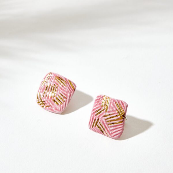Pendientes LEVANTE rosa
