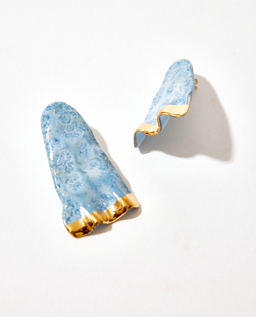Detalle de SERENDÍPIA/EPIFANÍA azul de La Polaca