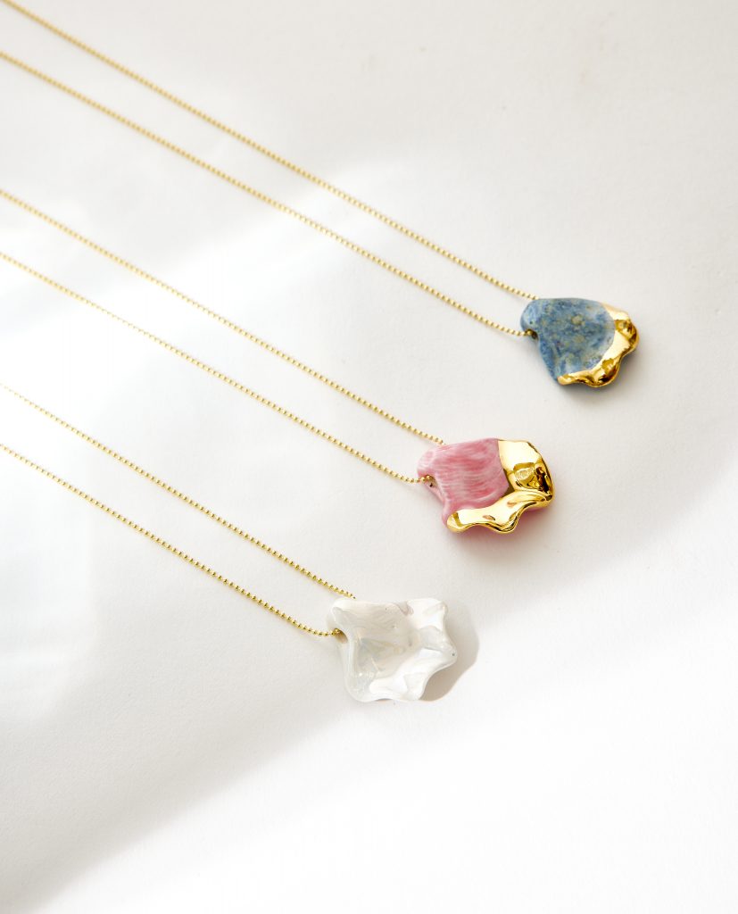 Collar EPIFANÍA de La Polaca, collares de cerámica hecha a mano