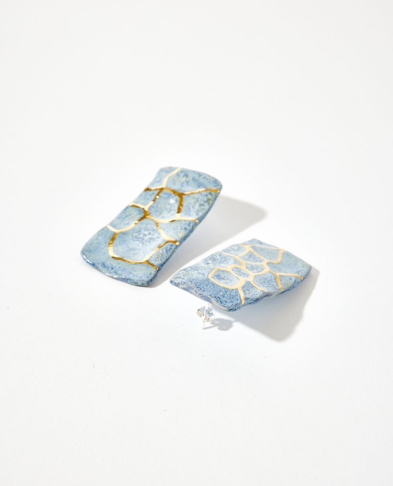 Pendientes ABISAL azul
