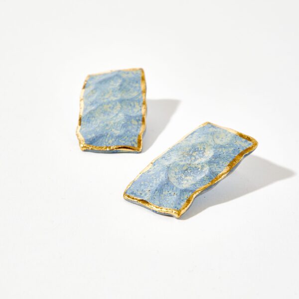 Pendientes ABISAL azul