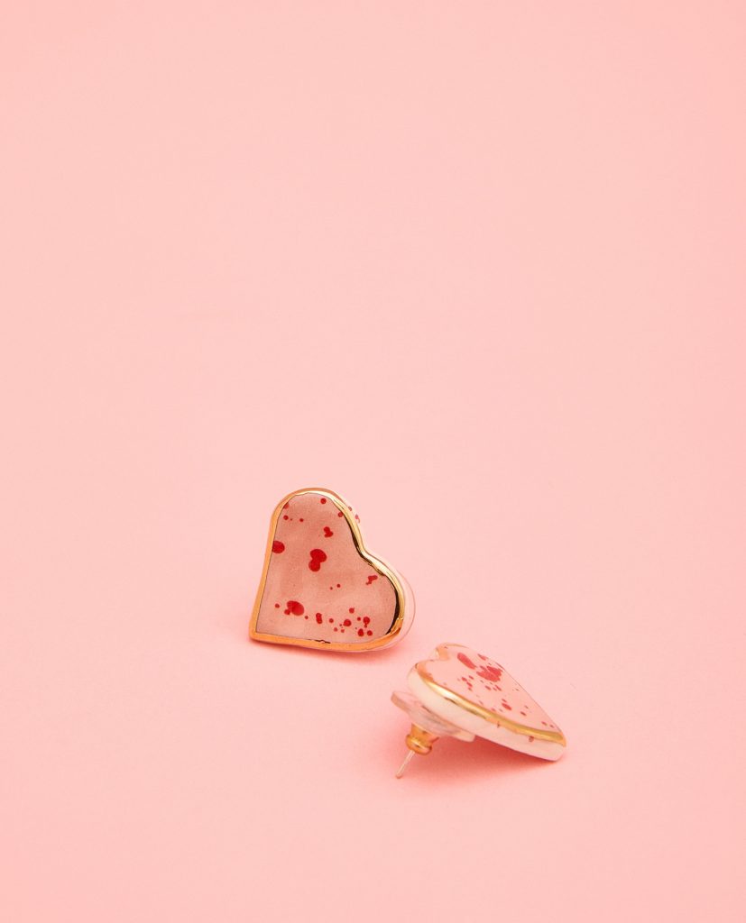 Detalle de PENDIENTES AMOR 3 de La Polaca