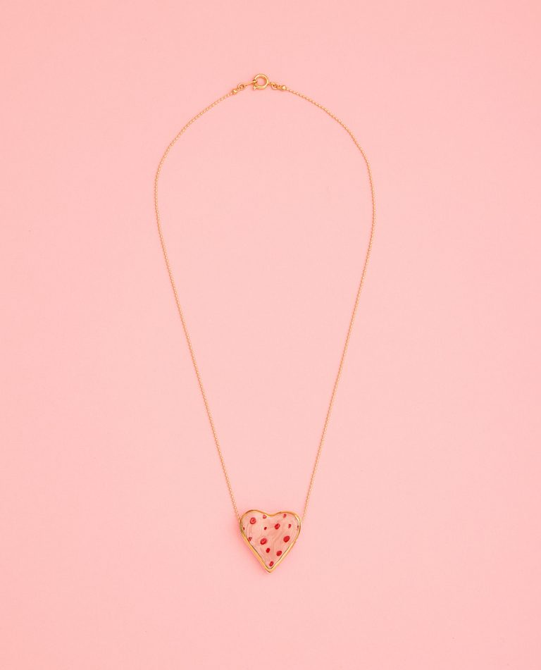 Collar corazón AMOR 8