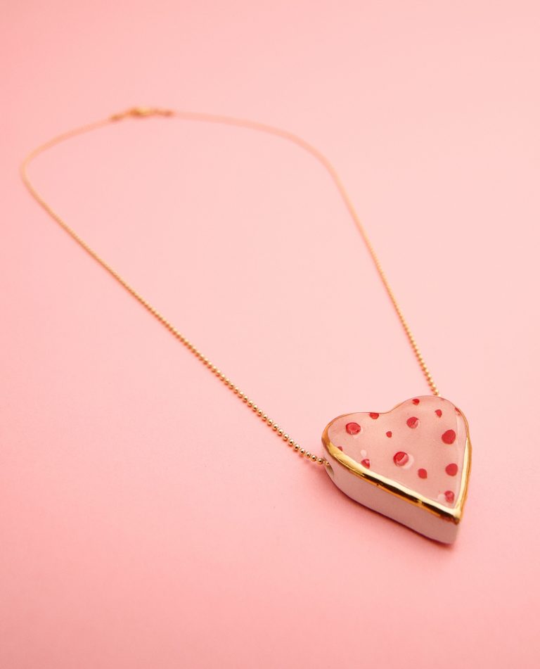 Collar corazón AMOR 8