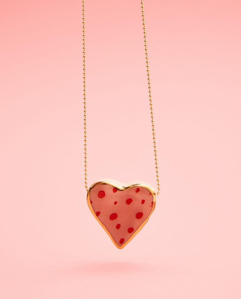 Collar corazón AMOR 8