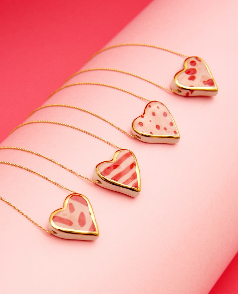 Collar corazón AMOR 8