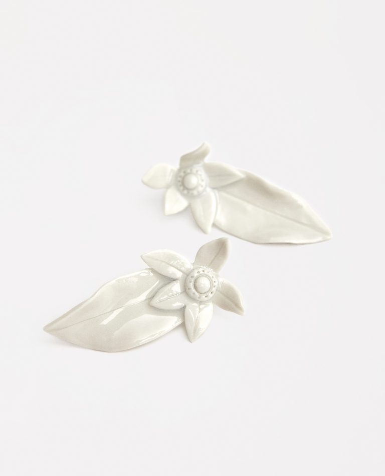 PENDIENTES HOJA + AZAHAR