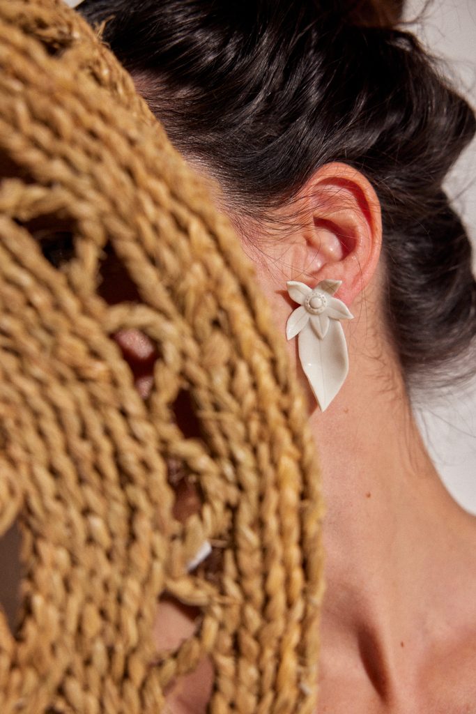 PENDIENTES HOJA + AZAHAR