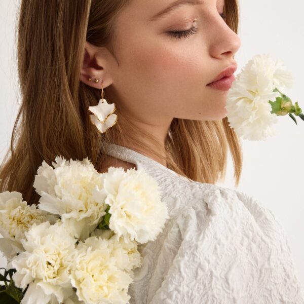 AROS HOJAS CLAVEL ORO