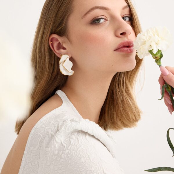 PENDIENTES MAXI CLAVEL ORO