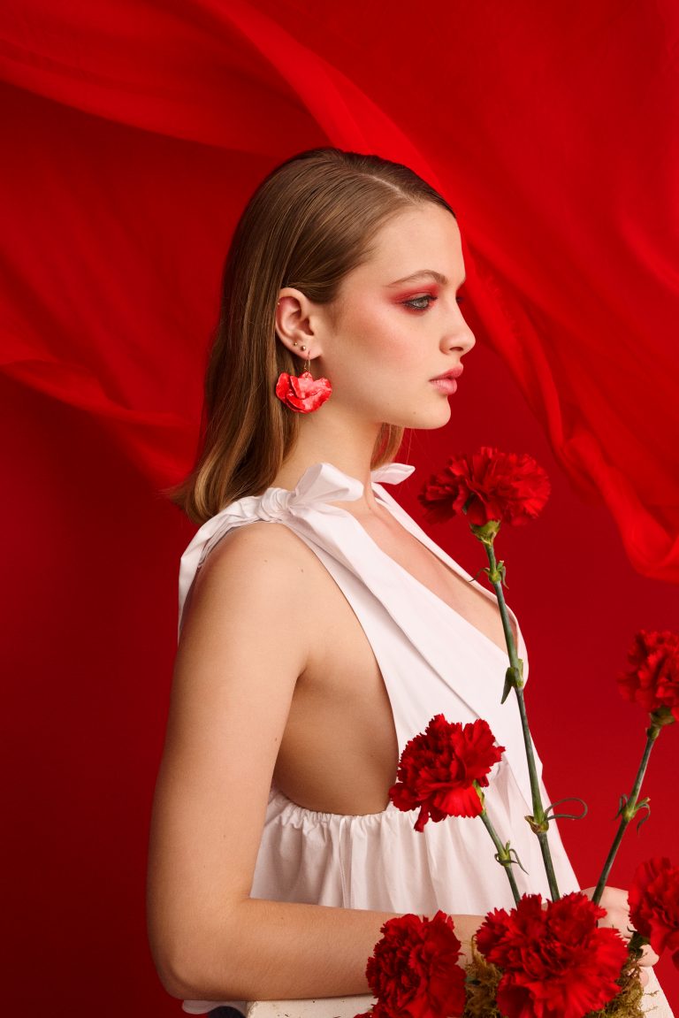 AROS MAXI CLAVEL ROJO