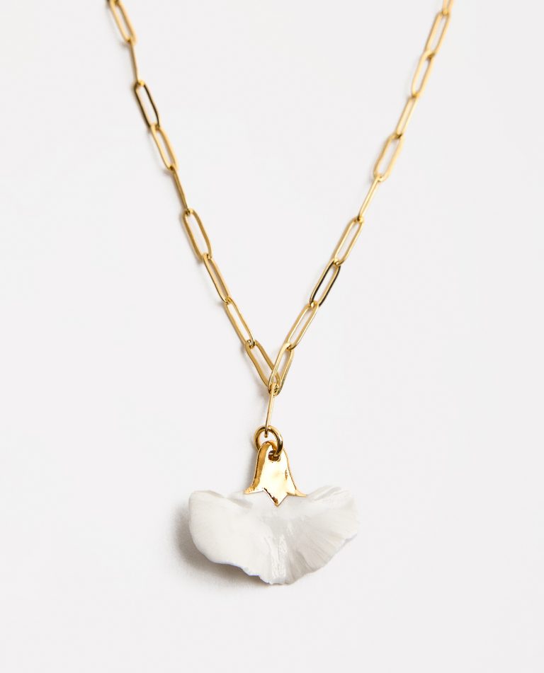 COLLAR CLAVEL PORCELANA