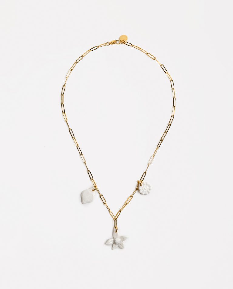 COLLAR 3 PIEZAS PORCELANA