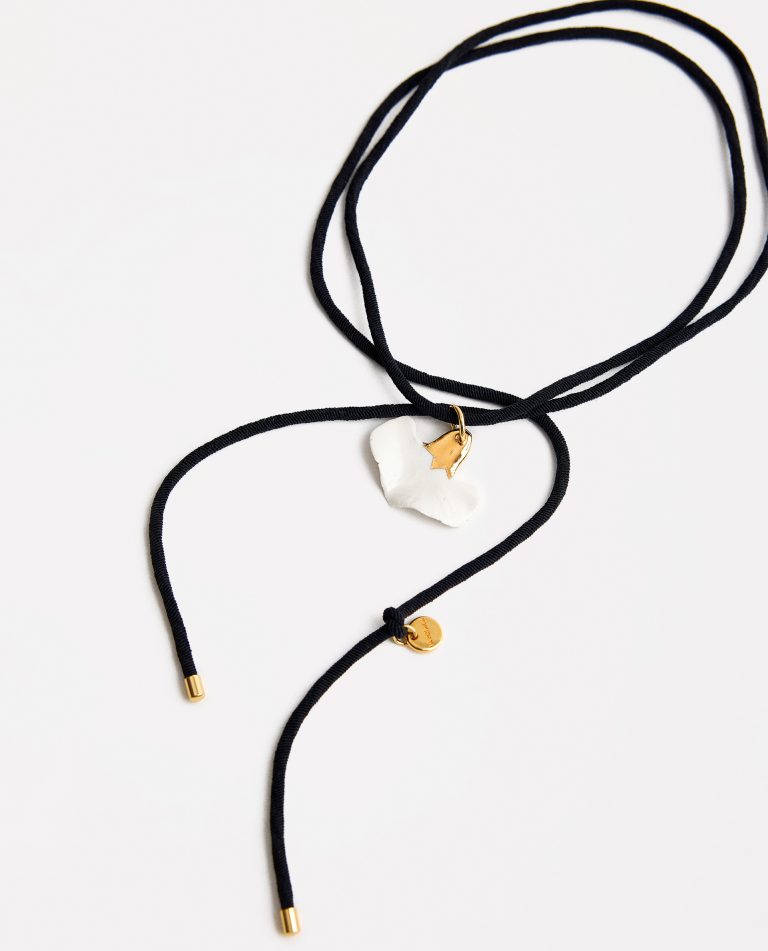 COLLAR ELÁSTICO CLAVEL ORO
