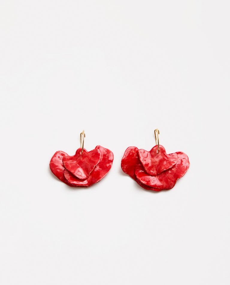 AROS MAXI CLAVEL ROJO