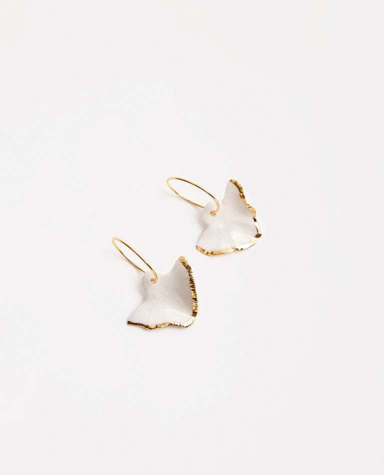 AROS HOJA CLAVEL ORO