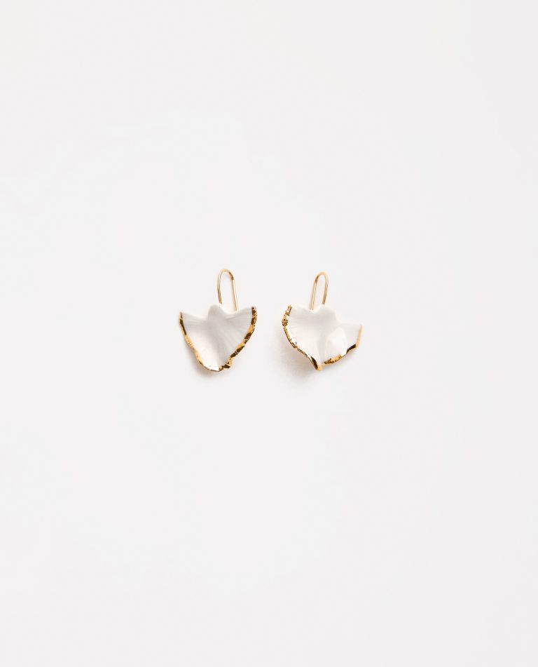PENDIENTES HOJA BASE ORO