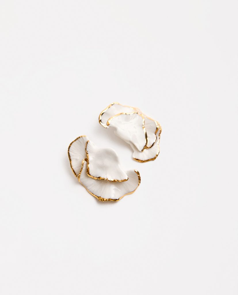 PENDIENTES MAXI CLAVEL ORO