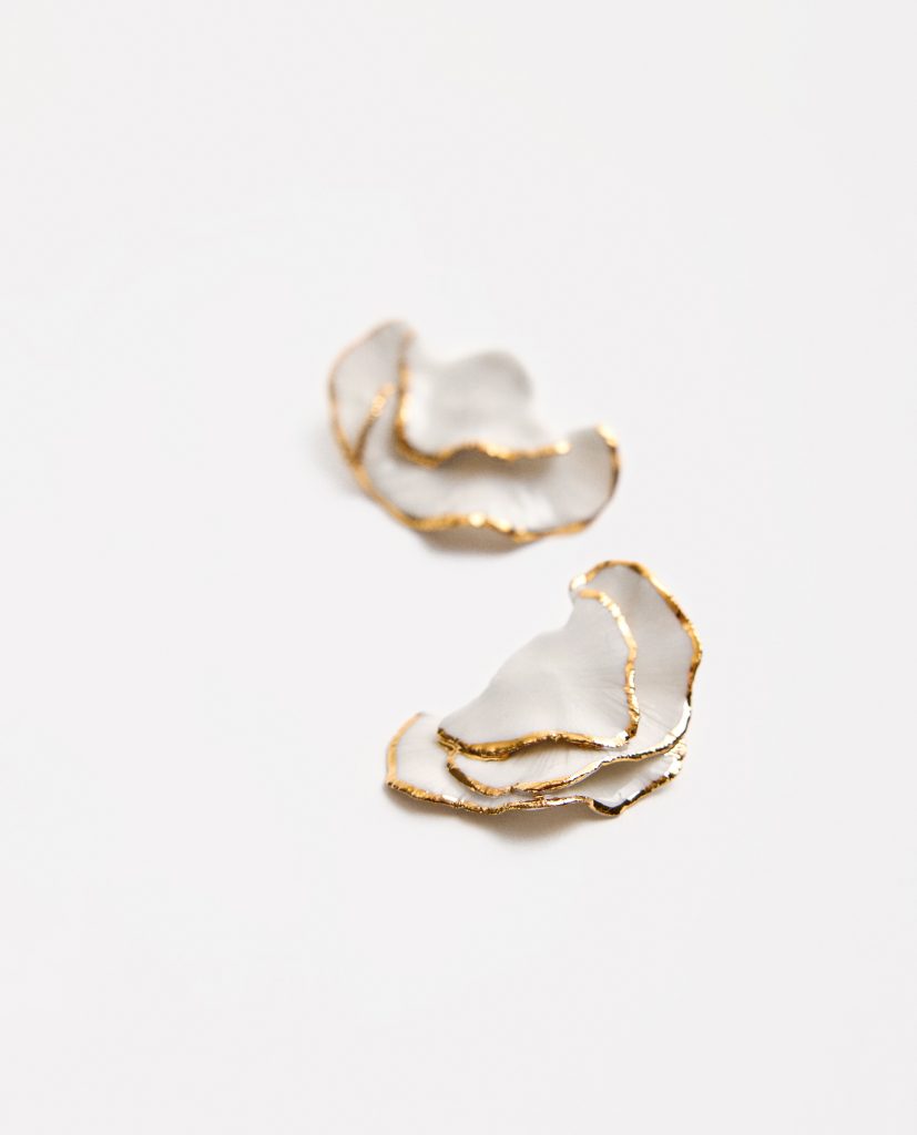 PENDIENTES MAXI CLAVEL ORO