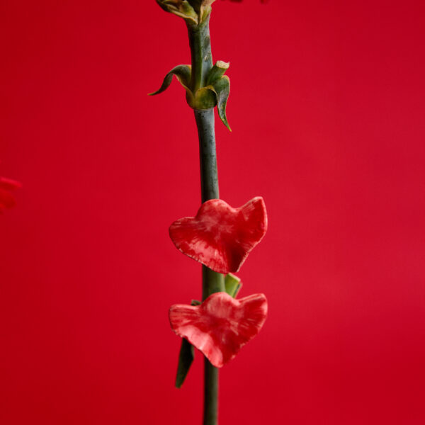 PENDIENTES HOJA PLANA CLAVEL