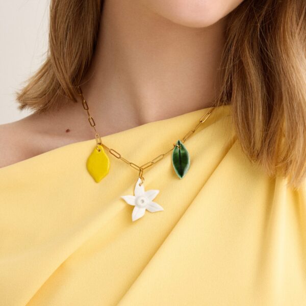 COLLAR 3 PIEZAS LIMÓN