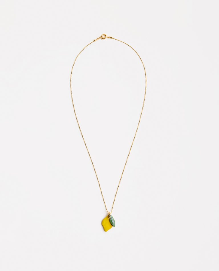 COLLAR LIMÓN/HOJA