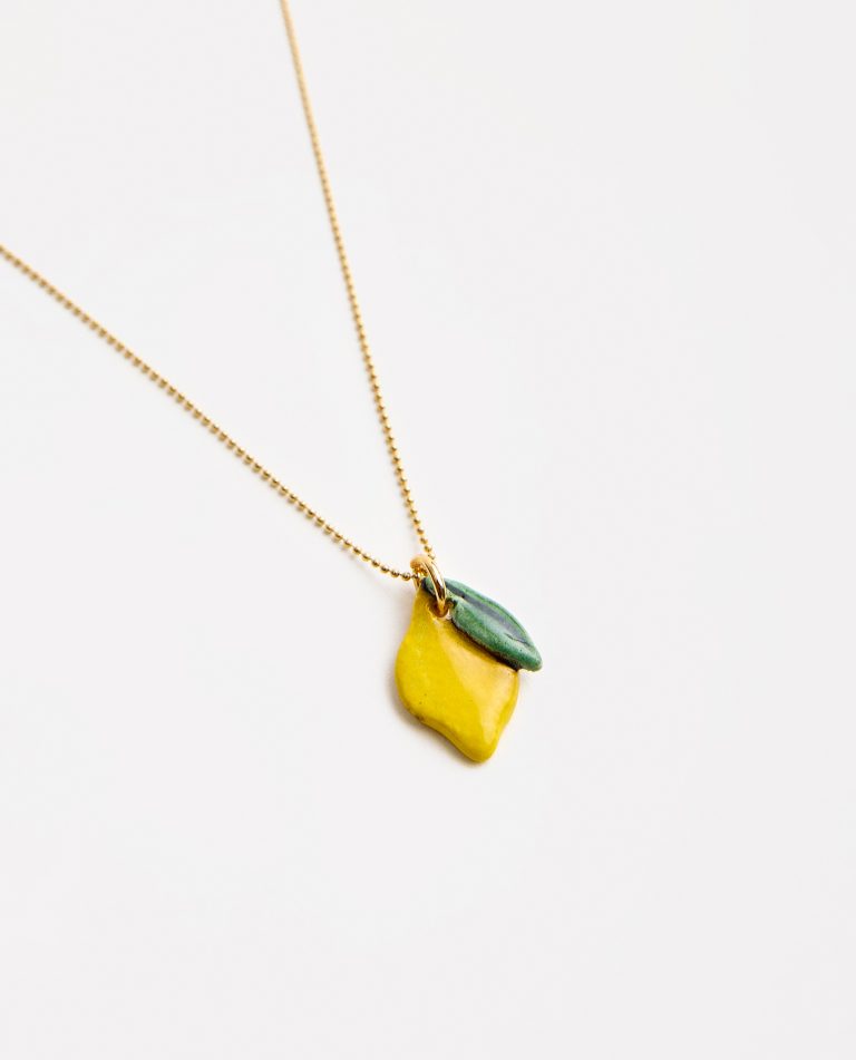 COLLAR LIMÓN/HOJA