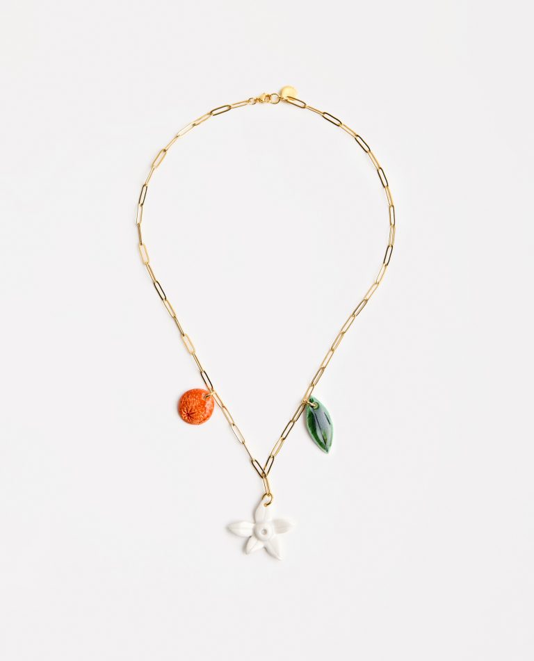 COLLAR 3 PIEZAS NARANJA