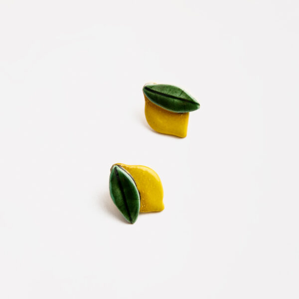 PENDIENTES GERBEL LIMÓN/HOJA