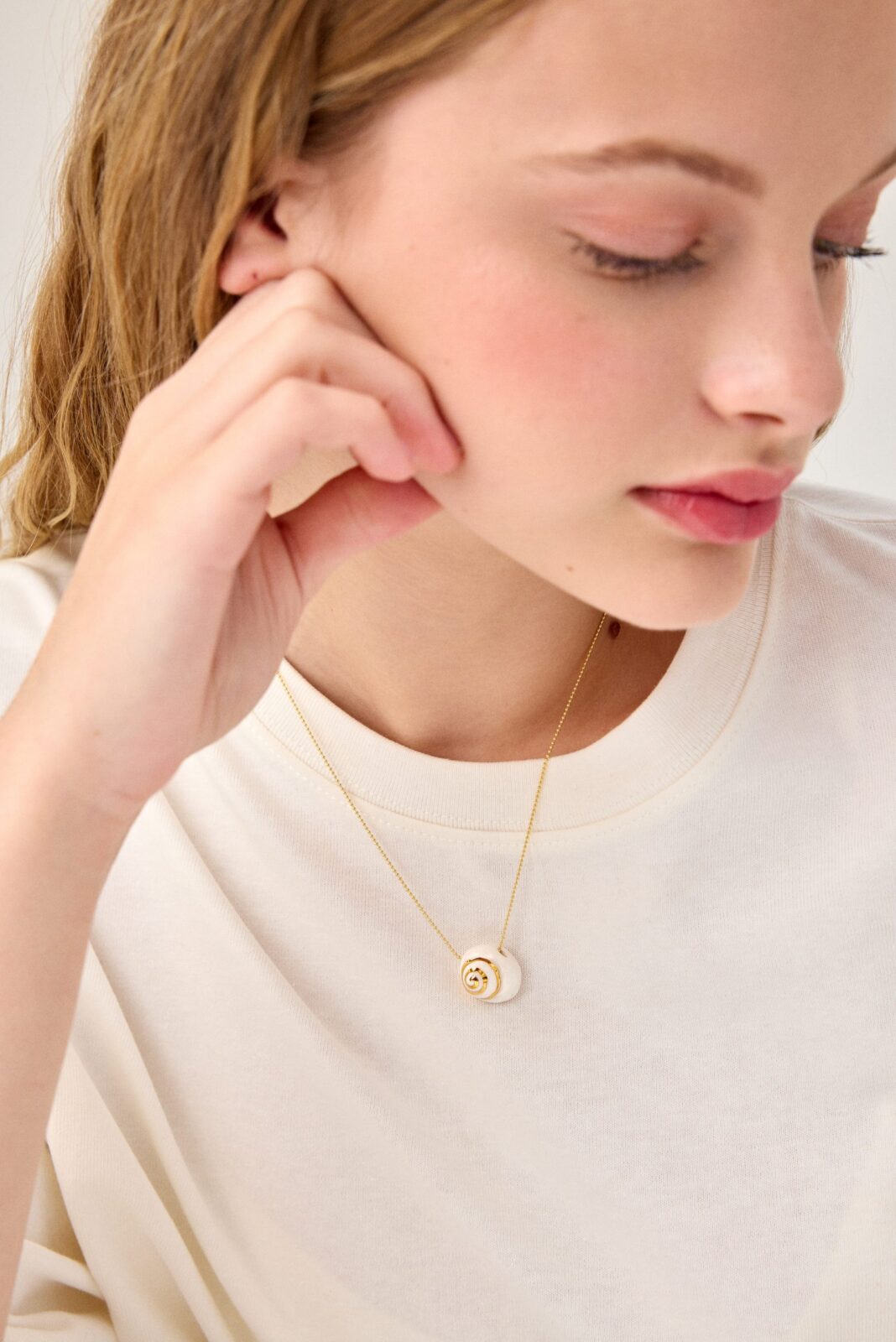 COLLAR CARACOLA ESPIRAL