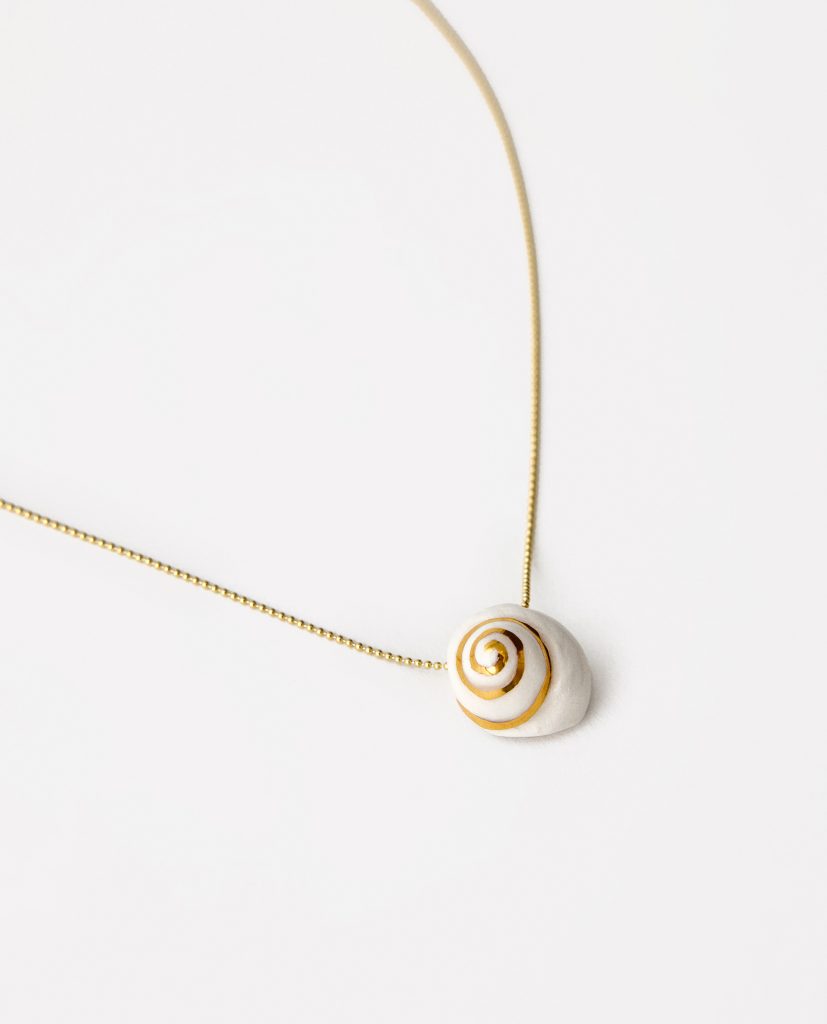 COLLAR CARACOLA ESPIRAL