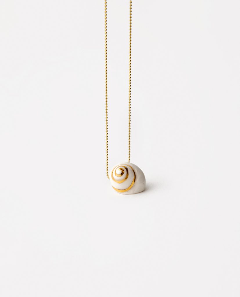 COLLAR CARACOLA ESPIRAL