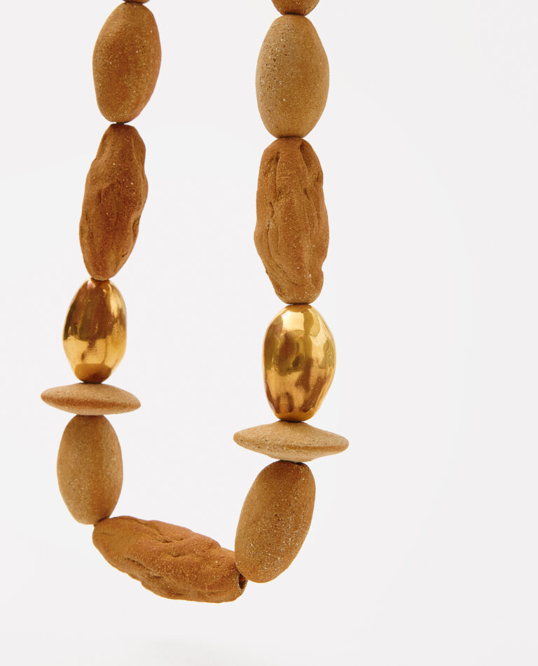 COLLAR GAIA TOSTADO