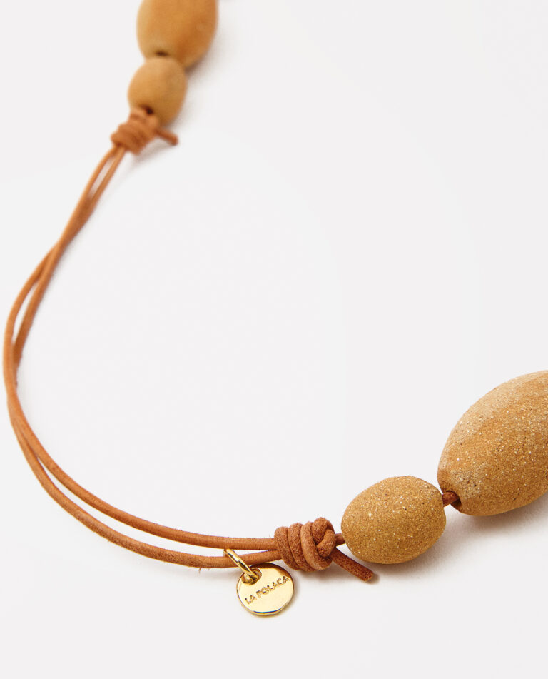 COLLAR GAIA TOSTADO