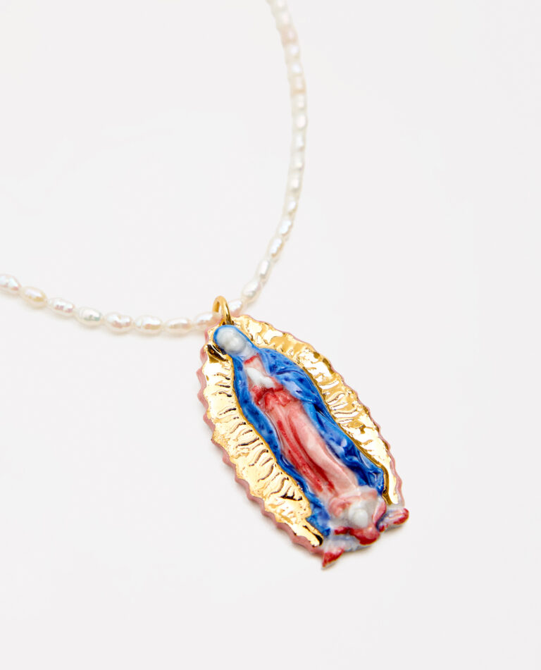 COLLAR PERLAS GUADALUPE GR.