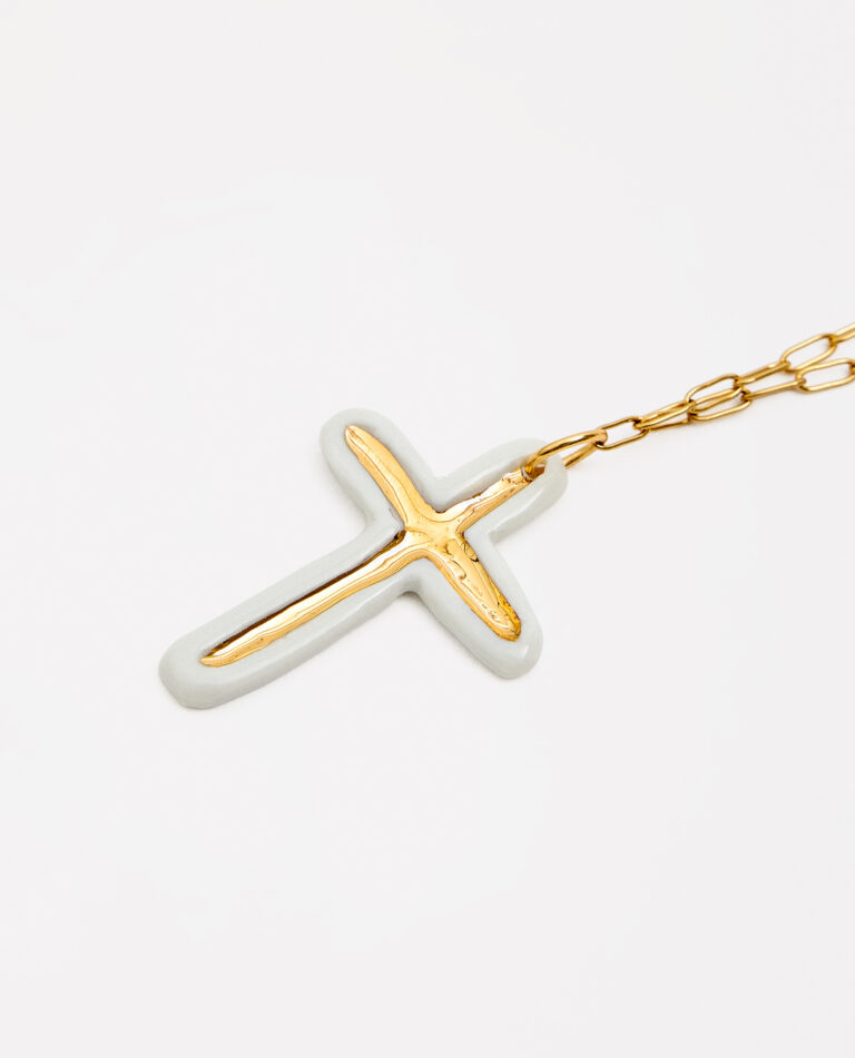 COLLAR CRUZ ORO