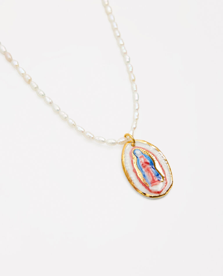 COLLAR PERLAS GUADALUPE
