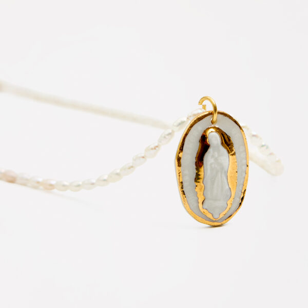 COLLAR PERLAS GUADALUPE