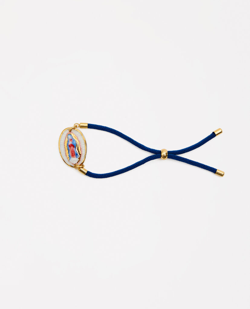 Detalle de PULSERA GUADALUPE de La Polaca