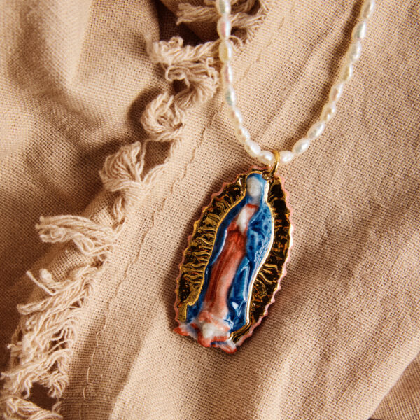 COLLAR PERLAS GUADALUPE GR.