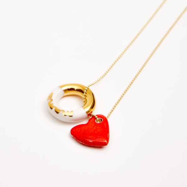 SELENE + CORAZÓN ROJO